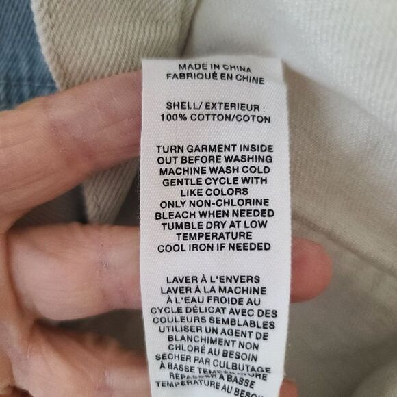 Avec Les Filles Dip Dye Jean Shacket - Picture 6 of 8